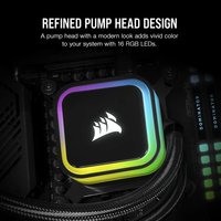 Система жидкостного охлаждения для процессора Corsair iCUE H100i RGB Elite CW-9060058-WW