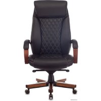 Офисное кресло Бюрократ T-9924WALNUT (черный)