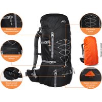 Туристический рюкзак Trek Planet Kashmir 75 70575 (черный)