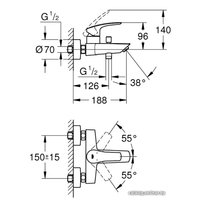 Смеситель Grohe Eurosmart 33300003