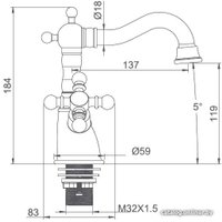 Смеситель Gappo G1389-6