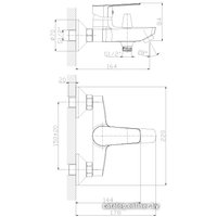 Смеситель Rossinka Silvermix S35-31