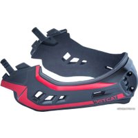 Cпортивный шлем JetCat Fullface NoLimits (р. 48-53, black/red)