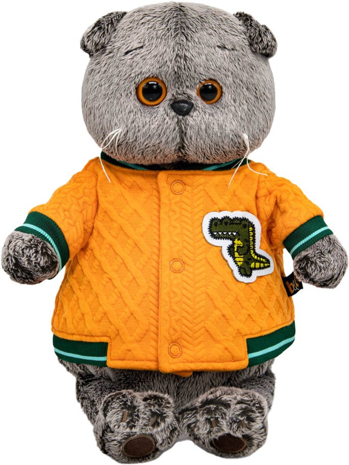 

Классическая игрушка BUDI BASA Collection Басик в бомбере с крокодилом Ks22-263