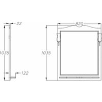  Opadiris Зеркало Валери 00-00007040