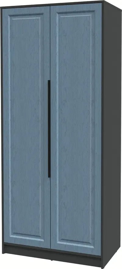 

Шкаф распашной Интерлиния Концепт КТ-Ш2 Деко (антрацит/дуб лазурный)