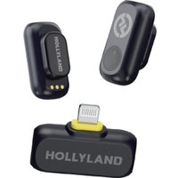 Радиосистема Hollyland LARK A1 Mini Duo Lightning (темно-серый)