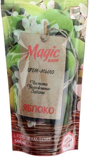 Magic Boom Жидкое мыло Яблоко 500 мл