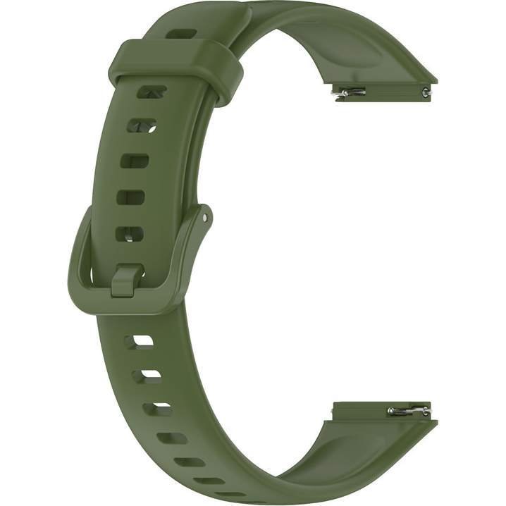 

Ремешок Rumi силиконовый для Huawei Band 7 (темно-зеленый)