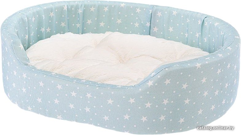 Лежак Ferplast Dandy F 45 83174599 (голубой/звезды)