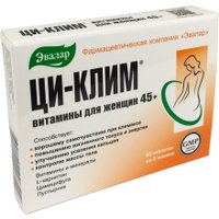 БАД Эвалар Ци-Клим для женщин 45+, 560 мг, 60 табл.
