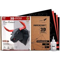 PaperCraft PAPERRAZ Бык Алеша PP-1BUL-2BR (черный)