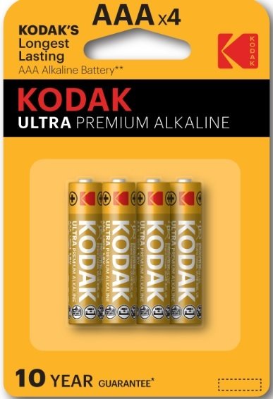 

Батарейка Kodak LR03-4BL Ultra Premium K3A-4 U 30959521 4 шт