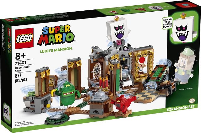 

Конструктор LEGO Super Mario 71401 Luigi’s Mansion: призрачные прятки