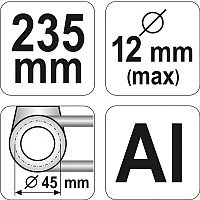 Трубогиб Yato YT-0814