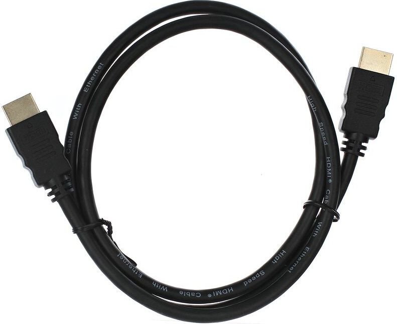 Кабель Telecom TCG200-1M HDMI - HDMI (1 м, черный)