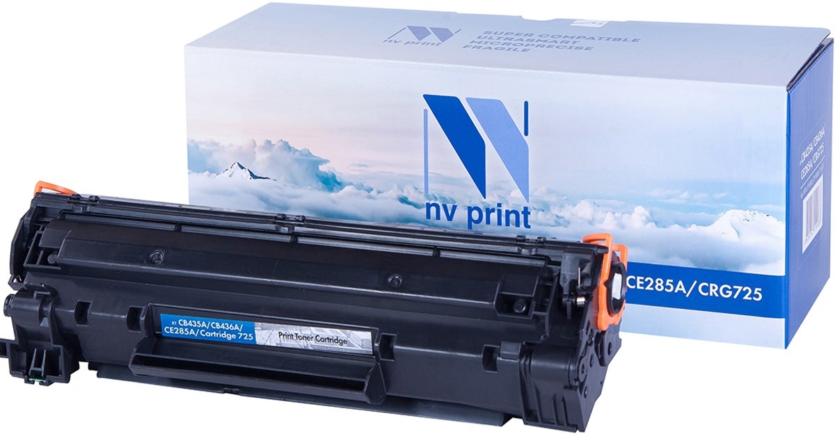 

Картридж NV Print NV-CB435A-436A-285-725 (аналог HP, Canon)