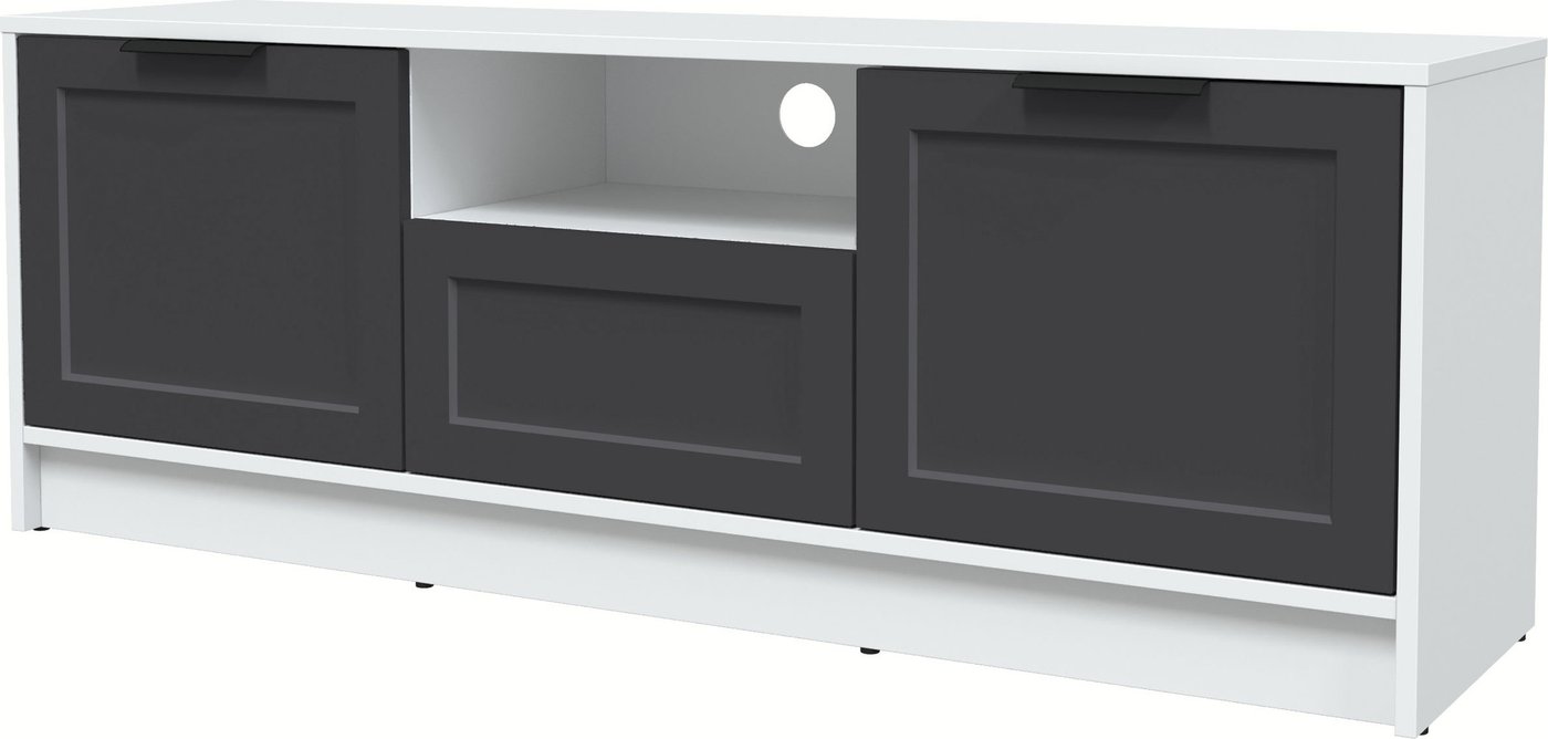 

Тумба Интерлиния ТВ Концепт Тренд КТ-ТВ3-50 (белый платинум/пепел)