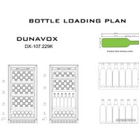 Винный шкаф Dunavox DX-107.229K в Солигорске