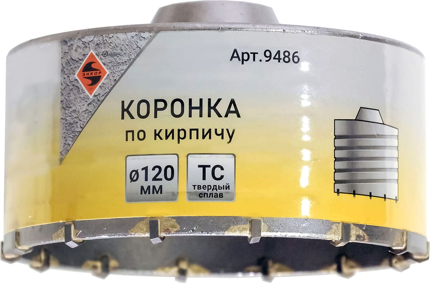 

Коронка Энкор 9486