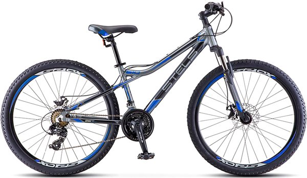 

Велосипед Stels Navigator 610 MD 26 V040 р.14 2023 (антрацит/синий)