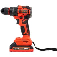 Ударная дрель-шуруповерт Edon UAD-21PBL (с 2-мя АКБ, кейс)