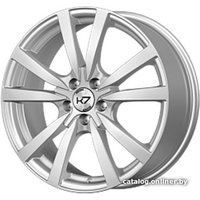 Литые диски K7 K-107 17x7" 5x100мм DIA 67.1мм ET 35мм S
