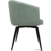 Стул с подлокотниками AksHome Melon 82155 (мятный/черный)