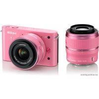 Беззеркальный фотоаппарат Nikon 1 J1 Double Kit 10-30mm + 30-110mm