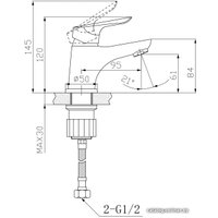 Смеситель AV Engineering AVOST1-A292-298