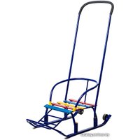 Санки Galaxy Мишутка 5 (синий)