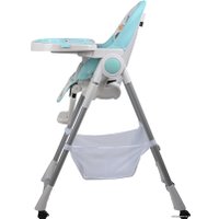 Высокий стульчик Farfello Grace (небесно-голубой)