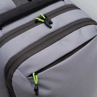 Городской рюкзак Grizzly RU-337-2 (серый/салатовый)