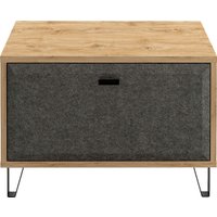 Тумба для обуви Black Red White Grace KOM1K (дуб наварра/графит)