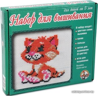 Набор для вышивания Десятое королевство Котенок 00302