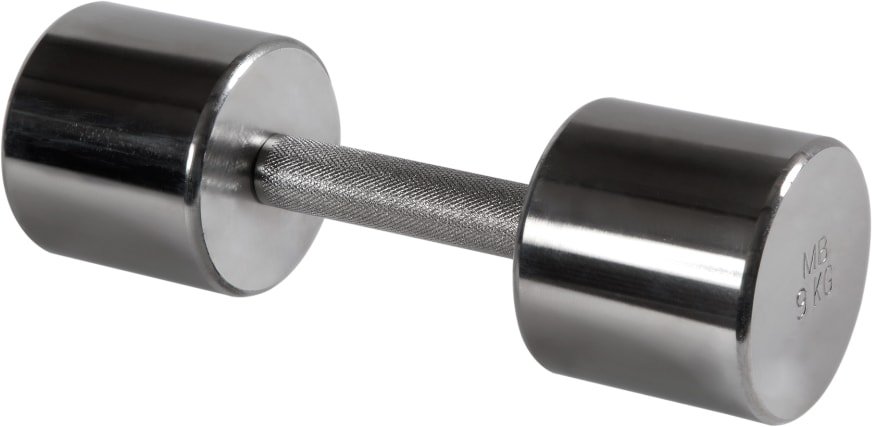 

Гантель MB Barbell Хромированная 9 кг