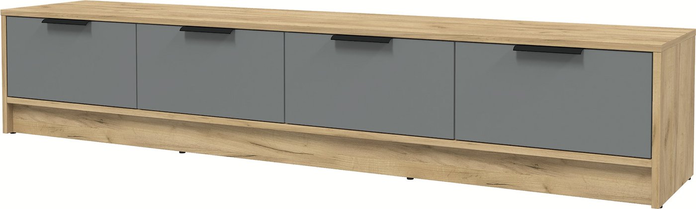 

Тумба Интерлиния ТВ Концепт КТ-ТВ4-35 Глосс (дуб золотой/серый)