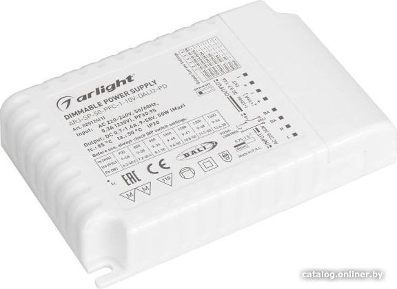 Блок питания Arlight ARJ-SP-50-PFC-1-10V-DALI2-PD 025124(1)