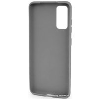 Чехол для телефона Case Matte для Samsung Galaxy S20 (серый)