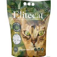 Наполнитель для туалета EliteCat Emerald Crystal Aloe Vera 3.8 л