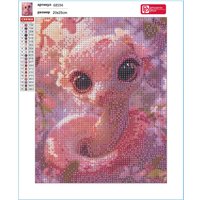 Алмазная мозаика  Феникс+ Розовая змейка 68594