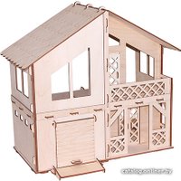 Кукольный домик Yoshatoys Дачный домик с гаражом К-01-26