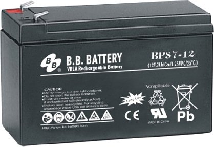 

Аккумулятор для ИБП B.B. Battery BPS7-12 (12В/7 А·ч)