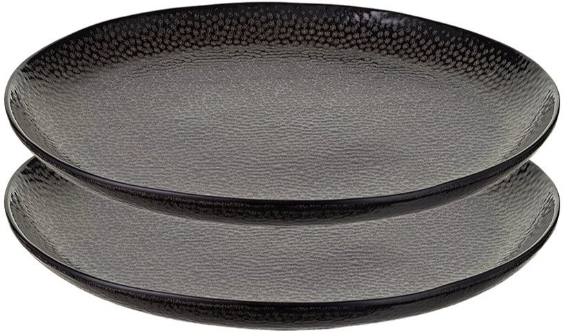 Набор тарелок Liberty Jones Dots LT-LJ-SPLDT-CRB-21 (2шт, черный)