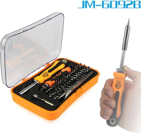 

Набор отвертка с битами Jakemy JM-6092B (58 предметов)
