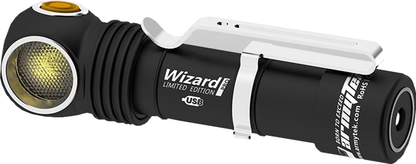 

Фонарь Armytek Wizard Pro Magnet USB Nichia+18650 Li-Ion