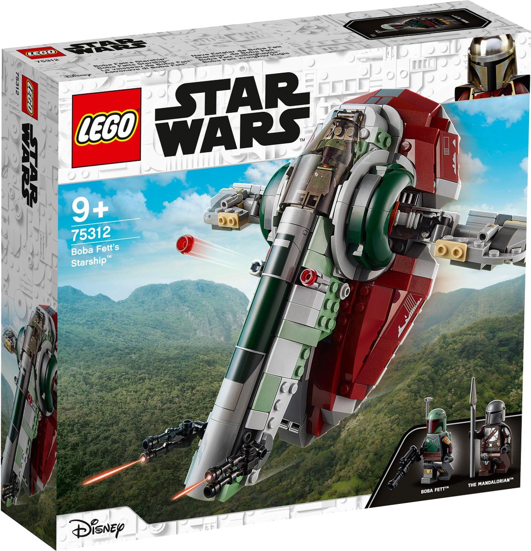 

Конструктор LEGO Star Wars 75312 Звездолет Бобы Фетта