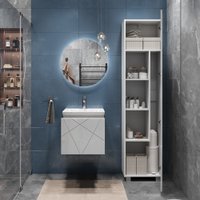  Vigo Тумба под умывальник Geometry 500-0-1 Como навесная