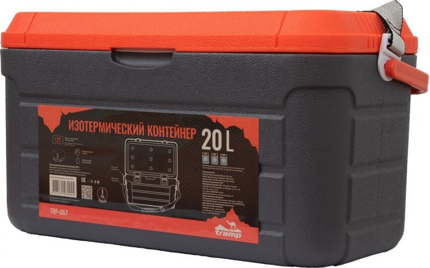 

Термобокс TRAMP TRP-057 20л (черный/оранжевый)