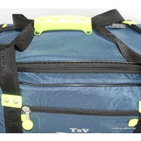 Сумка-тележка TsV 442.20 (синий/салатовый)